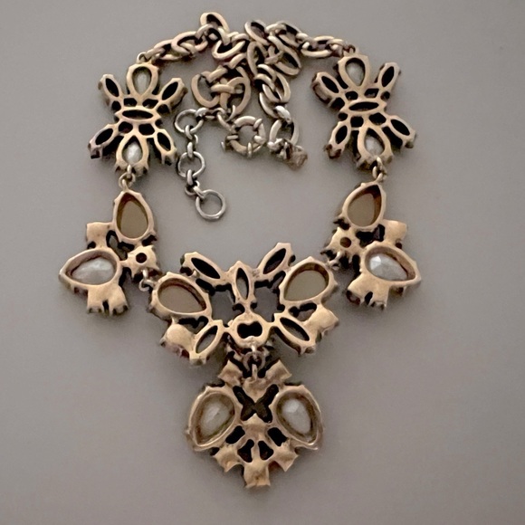 J. Crew Crystal Statement Necklace 19.5” - Picture 5 of 5